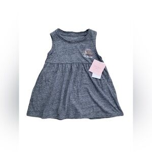 Grayson Mini NWT Size 12 Months Grey Sleeveless Dress